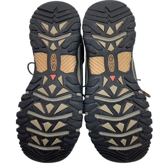 Keen Targhee IIl Mid Mens 11.5 Waterproof Leather Lace Up Hiking Boots Brown - Picture 10 of 15